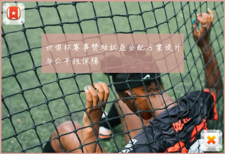 世俱杯赛事赞助权益分配方案设计与公平性保障